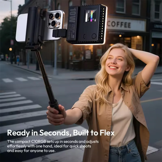 Накамерный свет Ulanzi C01RGB 10W Pocket light Киев