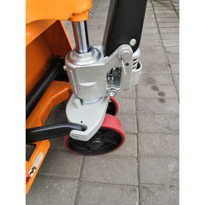 Тележка гидравлическая Vulkan 2,5т/1150мм, цвет - желтый усиленный (SYP- IIK / 2500kg Y 540x1150mm) Винница - изображение 2