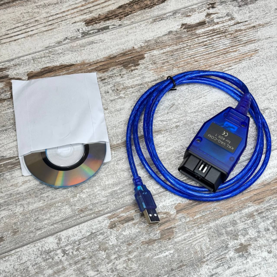 USB-сканер VAG COM 409.1 KKL 2-Lines для диагностики VW Audi Skoda Seat через OBD2 Киев
