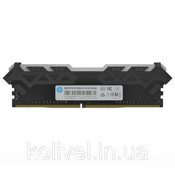 DDR4 8GB 3000MHz HP V8 RGB, Retail (7EH82AA) Киев - изображение 2