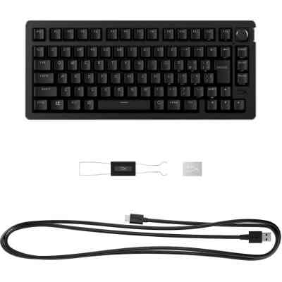 Клавіатура HyperX Alloy Rise 75 PBT HX Red Wireless UA Black (91Y91AA) Вінниця