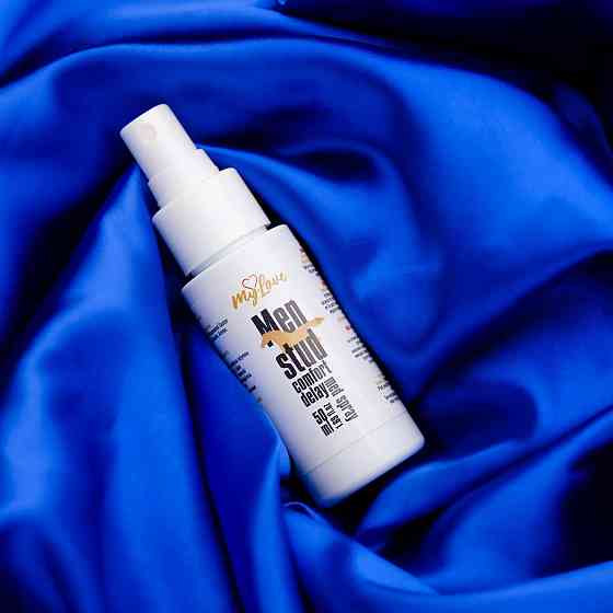 Пролонгирующий спрей-лубрикант для мужчин - MyLove Men Stud Comfort Delay Med Spray, 50 мл Sex Aura Киев