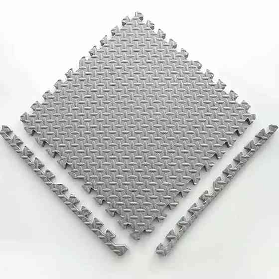 Коврик-пазл, термоковрик из Eva-пены для пола без покрытия,30 пазлов 60*60 см,площадь покрытия 10,8 м²,толщина 1 см,3 цвета Каменец-Подольский
