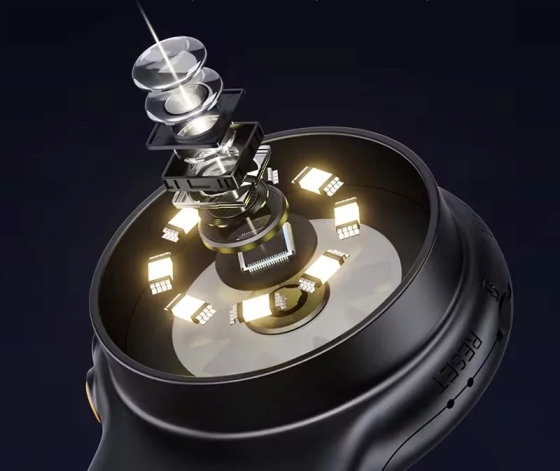 Цифровий мікроскоп Inskam 500X з екраном 2.0" IPS Чорний Вінниця
