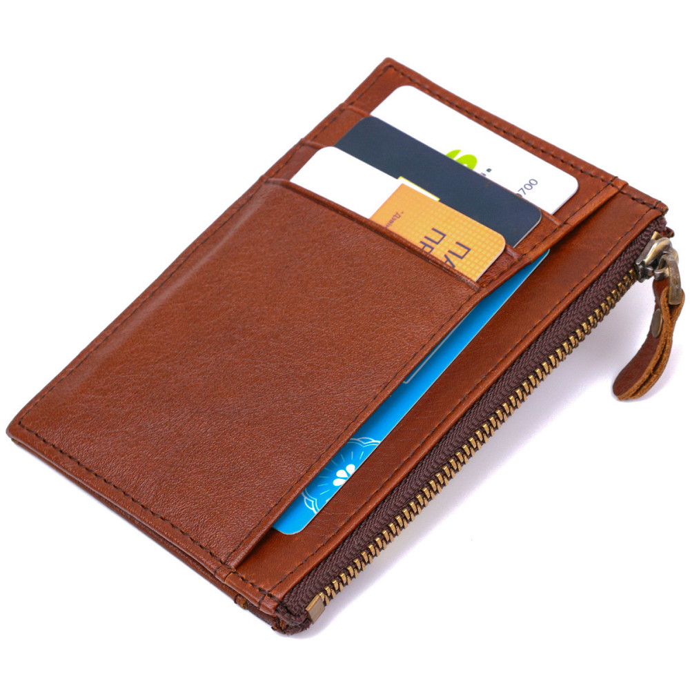 Визитница из кожи Vintage 20695 Коричневая Киев - изображение 5