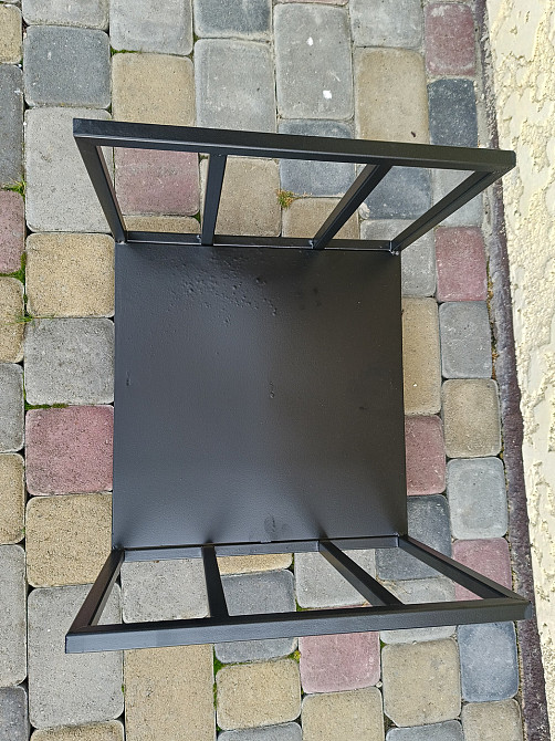 Дровниця кована LOFT для каміну Київ - фото 4