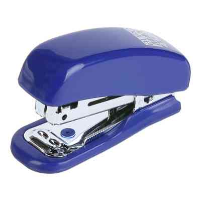 Степлер Buromax пластиковий МІНІ, 10 аркушів, (скоби №10), 61 х 36 х 23 мм, синій (BM.4125-02) Вінниця