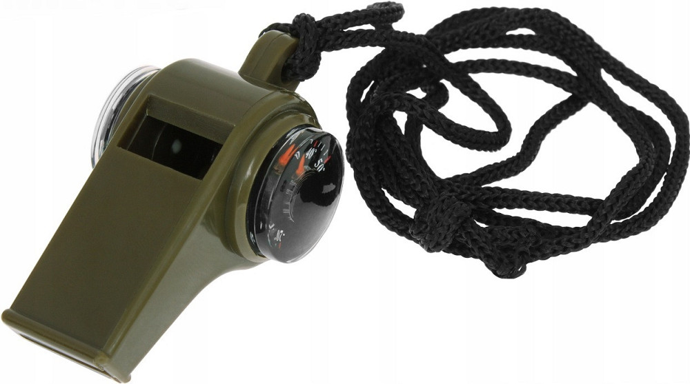 Многофункциональный Свисток шаровой 3в1 (Компас ,Термометр) Mil-Tec от Sturm (16327000) АБС-пластик Нововолынск - изображение 2