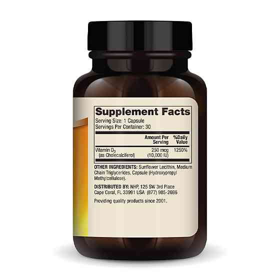Витамин Д липосомальный Dr. Mercola Liposomal Vitamin D3 10,000 IU 30 капсул Киев