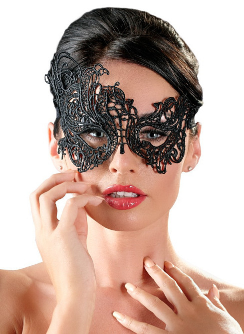 Маска на очі - 2480301 Cottelli Collection Mask Black Sex Aura Київ - фото 2