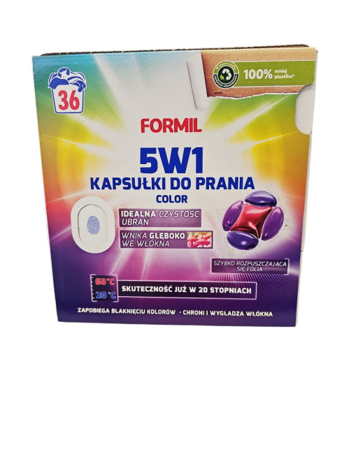 Formil 5в1 Кольорові капсули для прання кольорових речей 36 прань Львів - фото 1