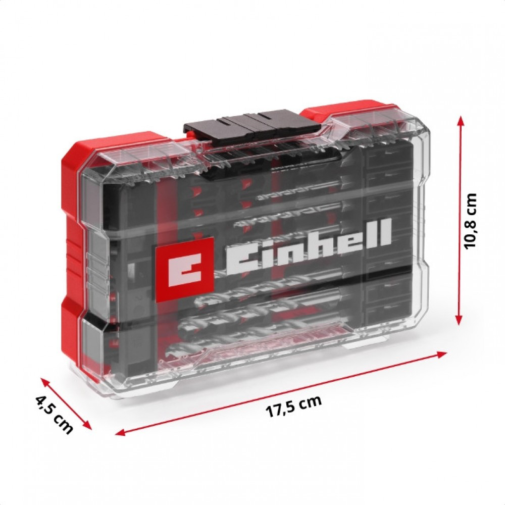 Профессиональный набор ударных бит и сверл по металлу Einhell 39 шт, M-Case (108773) Киев - изображение 4