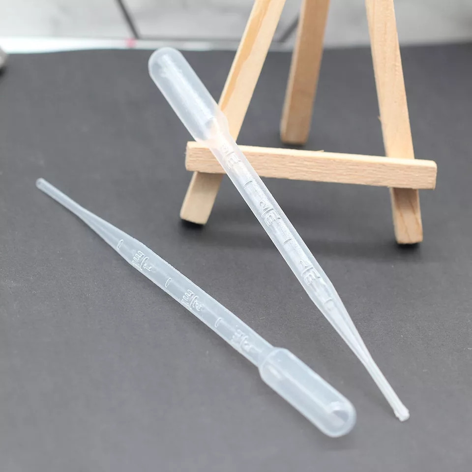 Одноразовые пипетки 10 штук 2 мл 14 см прозрачный Киев - изображение 2