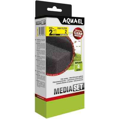 Наповнювач для акваріумного фільтра AquaEl Media Set Standard Fan-2 Plus 2 шт (5905546198257) Вінниця