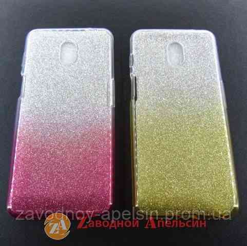 Meizu M6s чехол блестки двухцветный Одесса