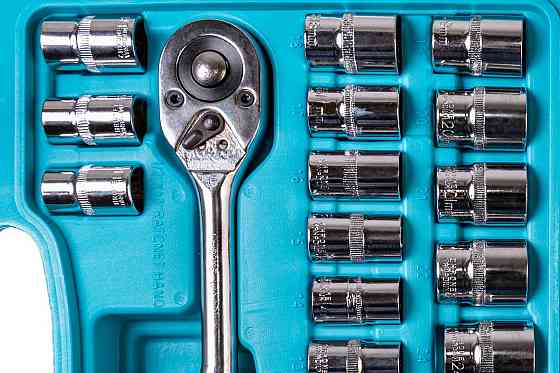 ТИТУЛ Набір інструментів ТИТУЛ ½"&TORX 32 шт 8-32 мм Е10-Е18 CrV кейс 78-6032 Киев