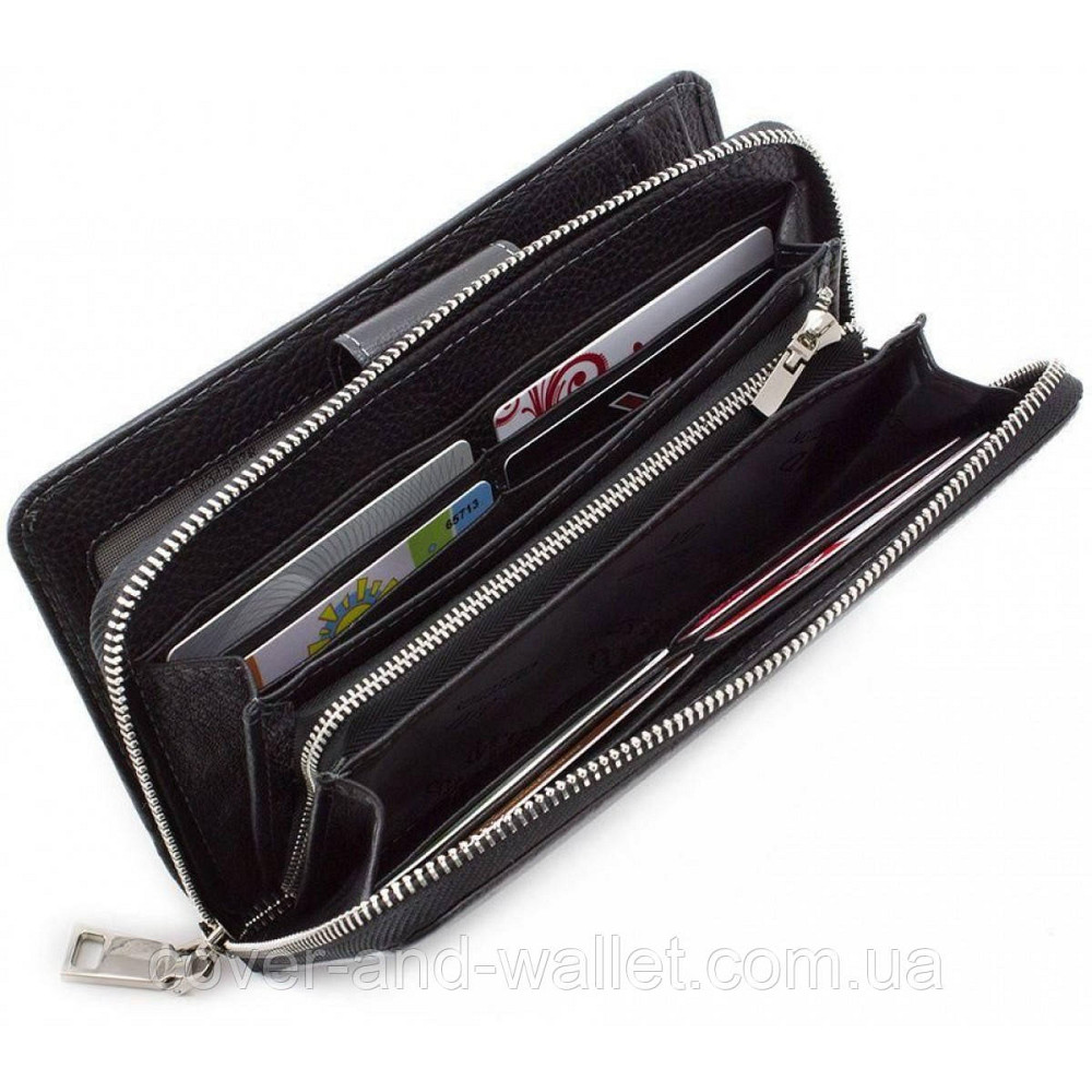 Кожаный мужской кошелек клатч на магнитной застежке Marco Coverna MC 7m-183 Киев - изображение 3