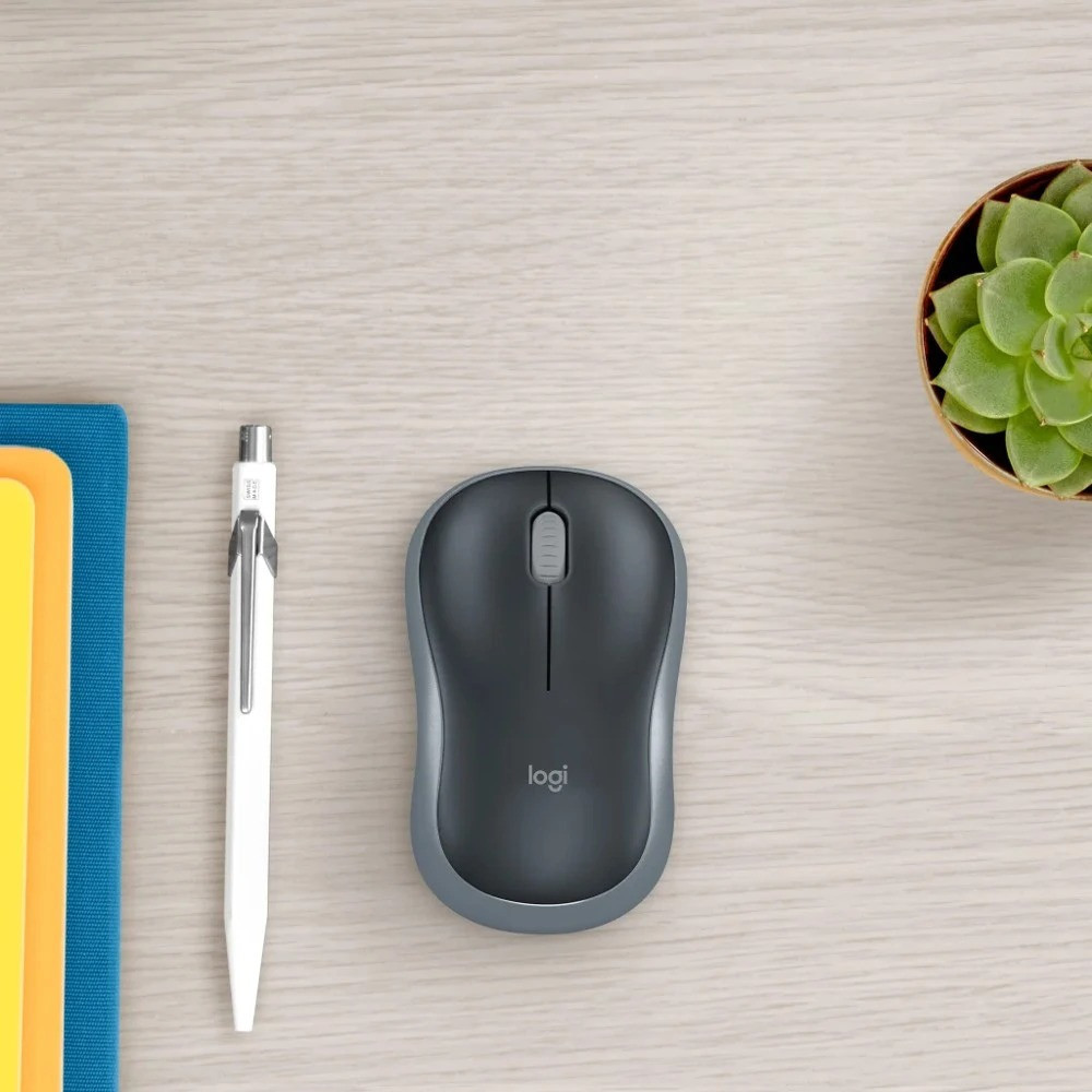 Миша бездротова Logitech M185 Grey (910-002238) Сірий Харьков - изображение 16