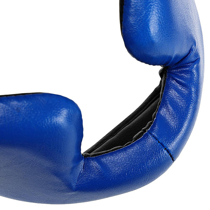 Шолом боксерський з повним захистом шкірозамінник BOXER NEW 2036-N М-XL Вишневе - фото 3