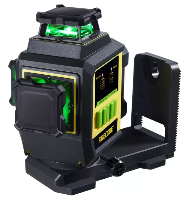 Лазерный уровень нивелир Firecore F95T-XG 4000мА 3D (12 линий) 360 со штативом 2.10м Винница - изображение 2