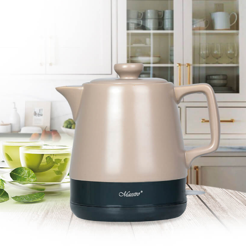 Електрочайник 1,0л 1000W кераміка бежевий MR-071-BEIGE Maestro Житомир - фото 3