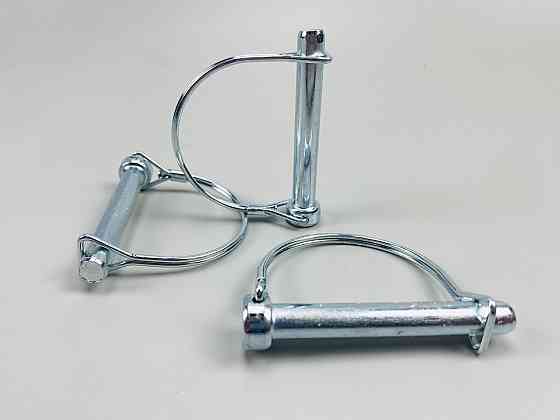 Палець із капелюшком стопорний 8 х 70 + блокувальний чек напівкруг Мукачево