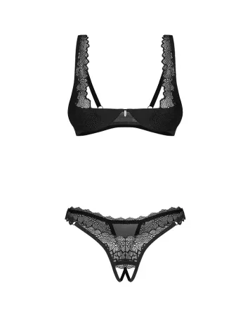 Комплект Obsessive Deina More 2-pcs crotchless set L/XL Львов