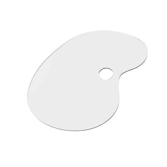 Палитра EKOSTAR для смешивания красок Киев