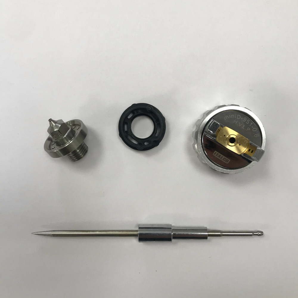 Форсунка 0,8 мм для краскопультів D-951-MINI HVLP ITALCO NS-D-951-MINI-0.8 Одеса - фото 3