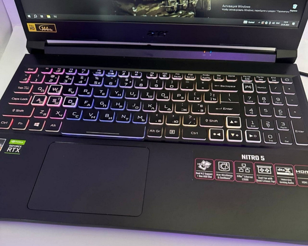 Ноутбук: ASER NITRO Ryzen 5 5600H , RTX3060 , 6 Gb. Киев - изображение 3