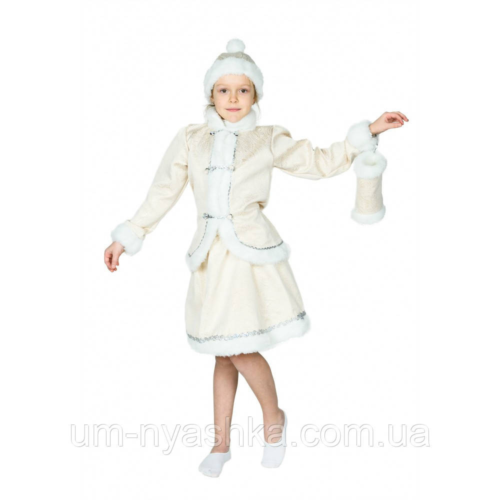 Дитячий новорічний костюм снігуроньки на 4-9 років Кривий Ріг - фото 8
