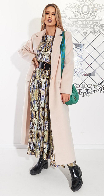 Пальто Лама длинное (42) Киев - изображение 9