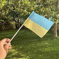 Флаг Украины маленький 100 шт Киев