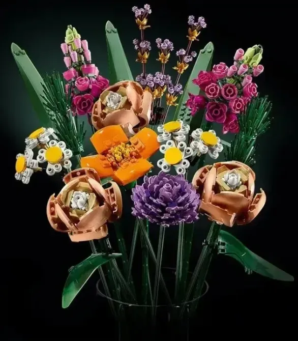 Конструктор Botanicals Expert Букет, 756 деталей, у стилі Lego-лого Київ - фото 5