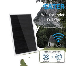 Маршрутизатор Solarny repeater WiFi, szybkie rozszerzenie 300 Mb/s, wodoodporny IP66, jasnoszary Киев - изображение 1