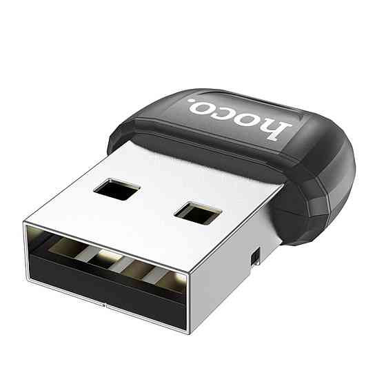 Адаптер USB Bluetooth HOCO UA18 колір чорний 6931474762399 Одеса