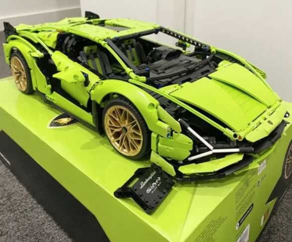 Конструктор LAMBORGHINI на 3696 деталей, маштаб 1:8 сумісний з Lego. Київ - фото 3
