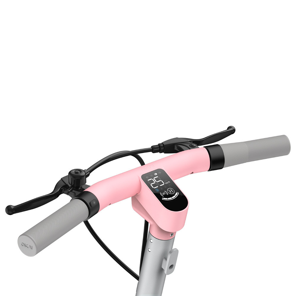 Електросамокат з сидінням OKAI Ceetle PRO EA10C Pink 10', 350(900)W, 25Km / h, 10.4Ah, 55Km, 20%, NFC, App.29kg Одеса - фото 8