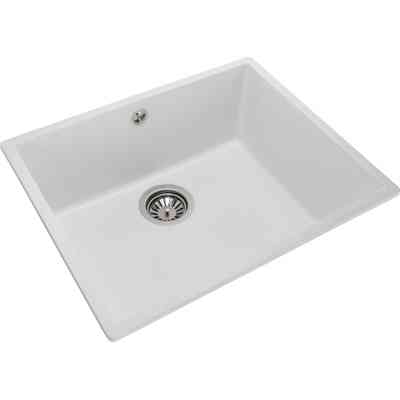 Мийка кухонна GRANADO Under top L white (gr3505) Вінниця