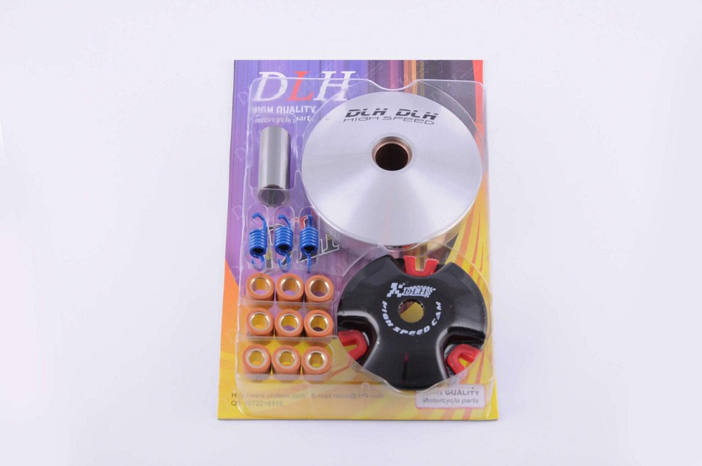 Варіатор передній (тюнінг) скутер Ямаха Йог 90, 2T Стелс 50 (р. латунь 9шт, палець, пруж. зчеп.) Мукачево - фото 1