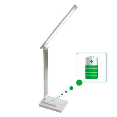Настольная лампа Євросвітло LED акумуляторна Ridy-10-2-PWR 10 Вт біла Винница