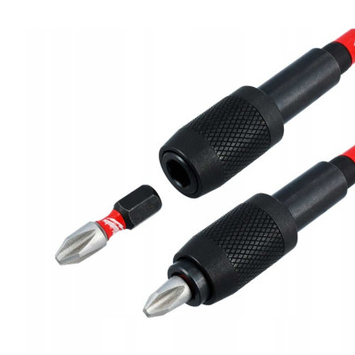 Тримач для біт Milwaukee магнітний ShW, з фіксатором, 73мм (4932459398) Вінниця - фото 4