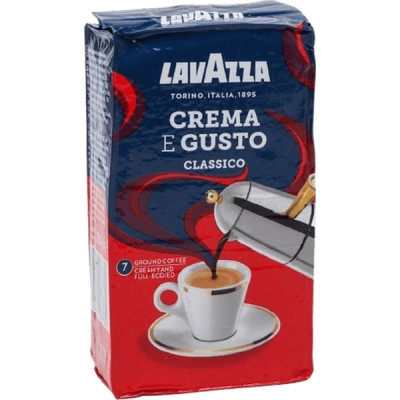 Кофе Lavazza молотый 250г, пакет "CremaGusto" (prpl.03876) Винница - изображение 1