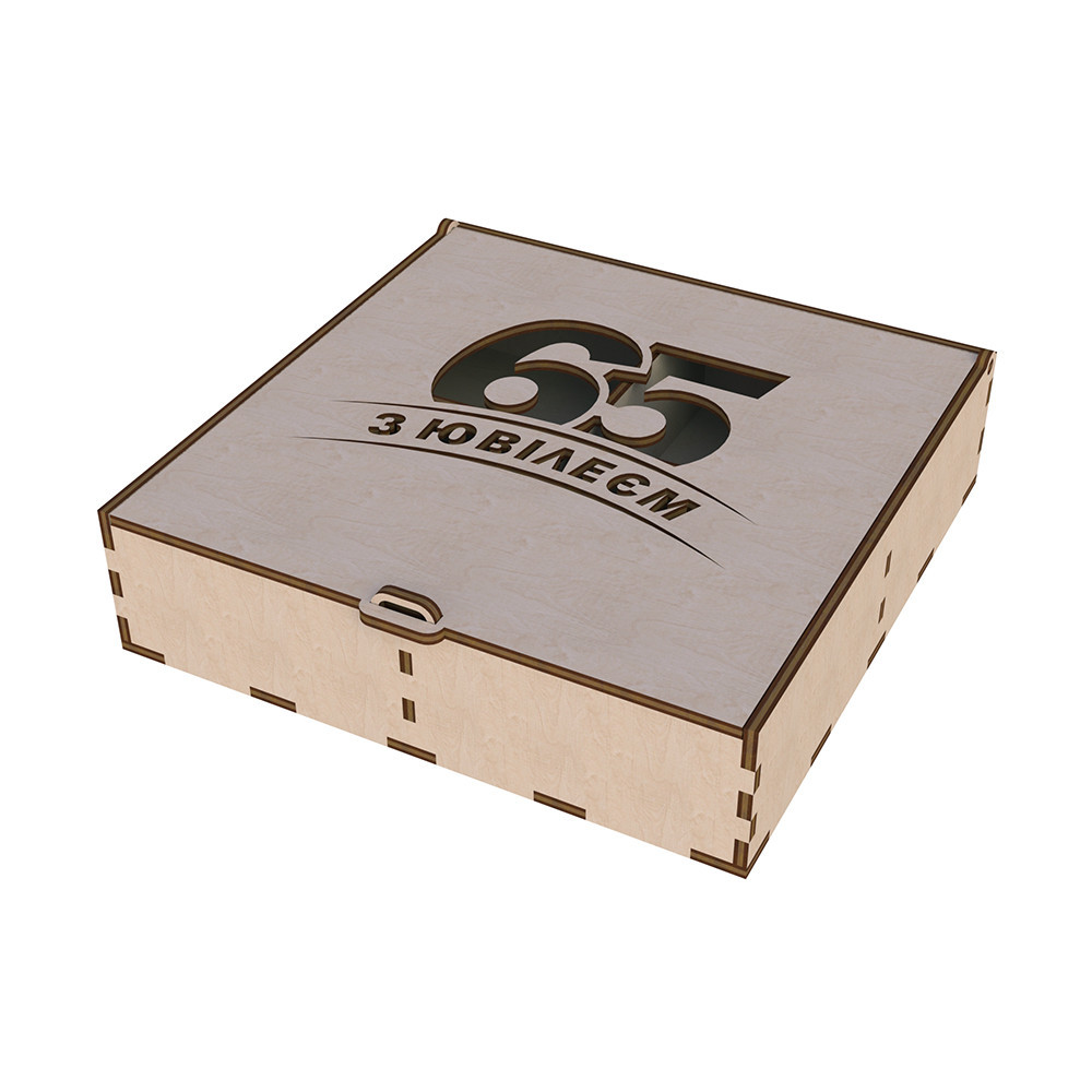 Подарункова коробка EKOSTAR 255х255х65 Київ - фото 1