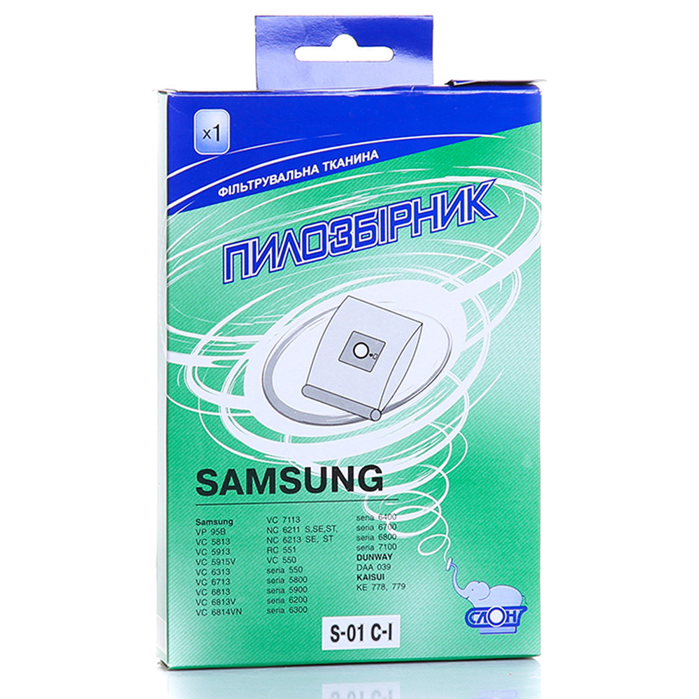 Багаторазовий пилозбірник для пилососа СЛОН S-01 С-І SAMSUNG Київ - фото 1