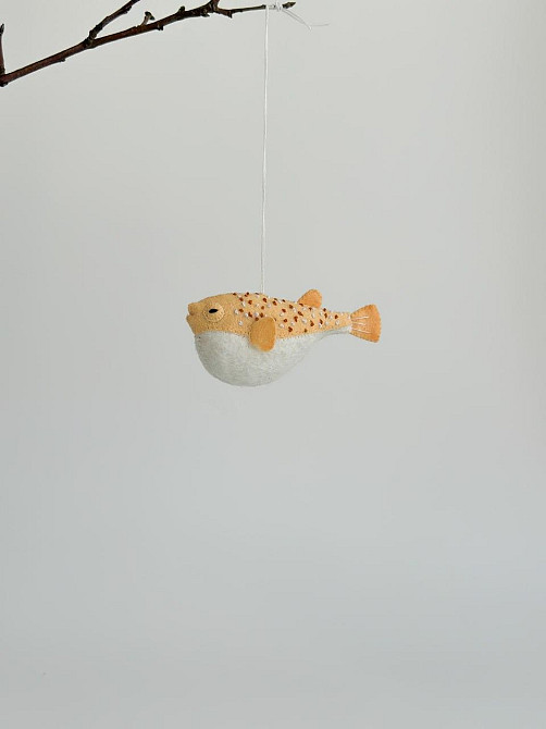 Мягкая фетровая игрушка краб ручной работы – безопасная развивающая игрушка Киев - изображение 4