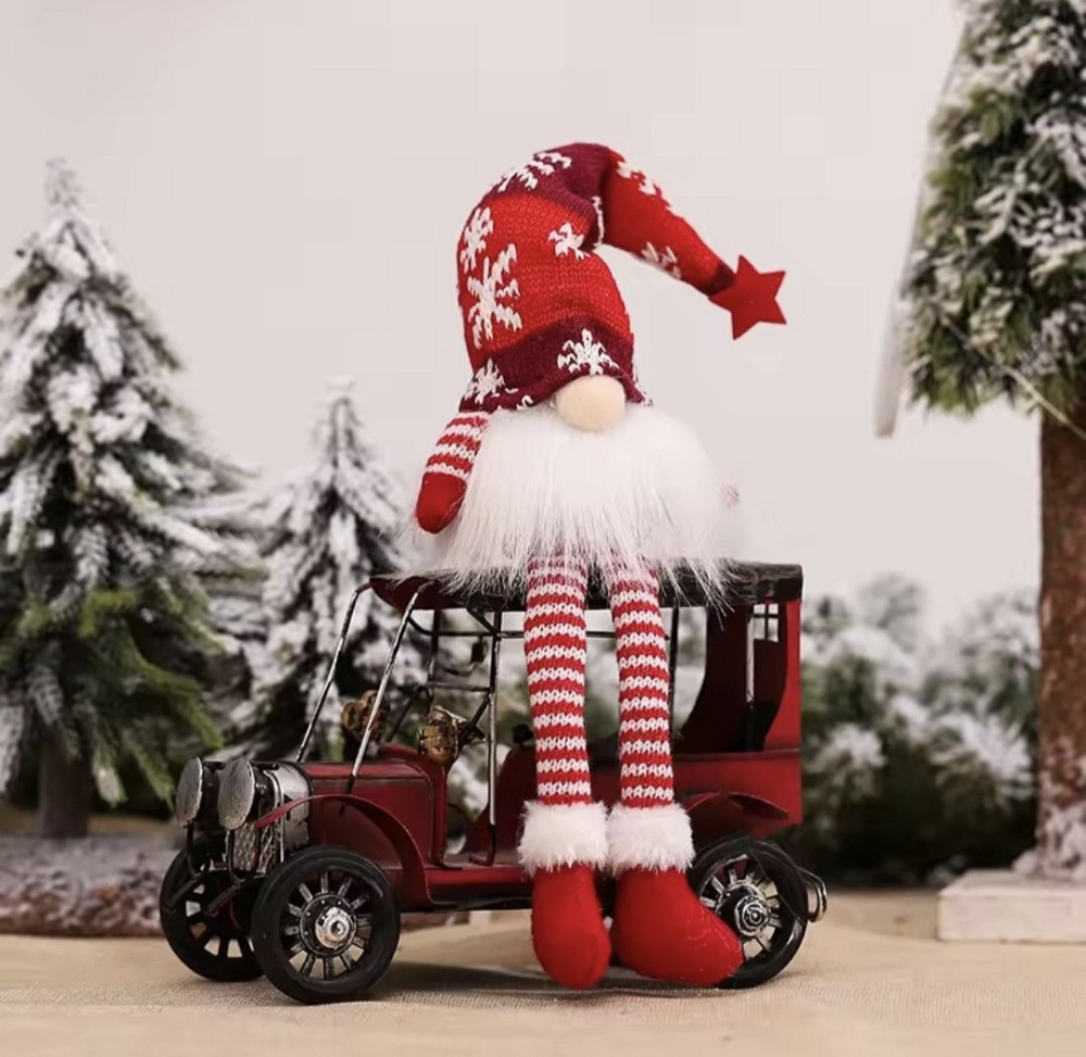 Маленький різдвяний гном з підсвіткою Смела - изображение 2