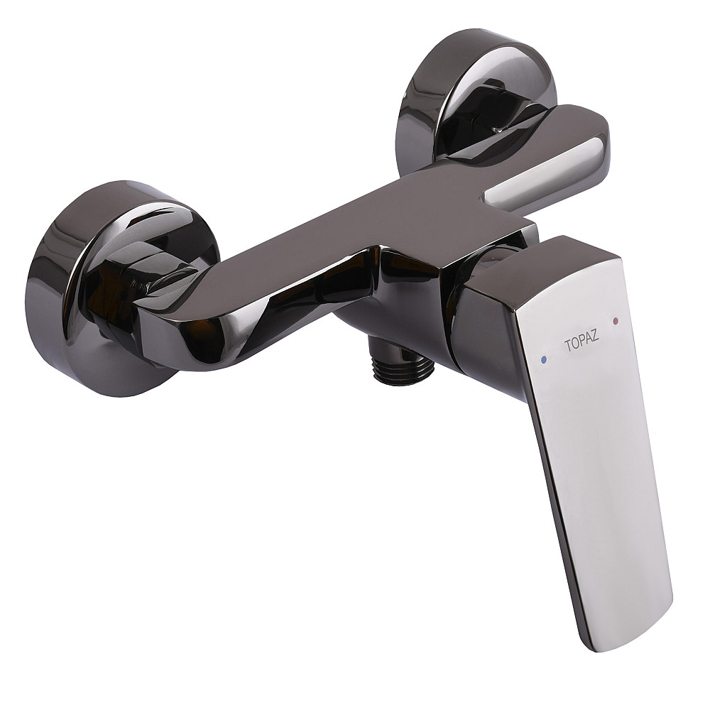 Змішувач для душа TOPAZ LEXI TL 21701-H57-GB cartridge D35 титан блиск PVD (комплект) Луцк - изображение 1