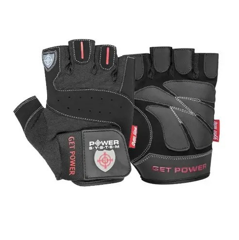 Рукавички для фітнесу Power System PS-2550 Get Power Black XXL Луцьк - фото 2