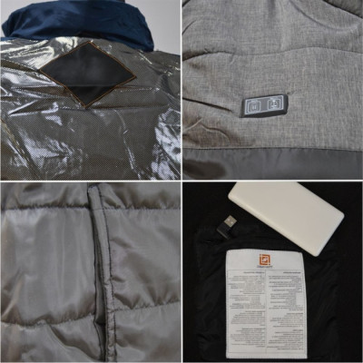 Жилет с подогревом Thermalli Chatel чорний/сірий M (10100505-01M) Винница - изображение 4